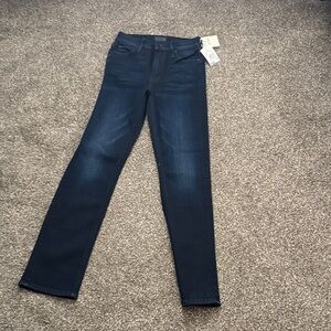 Mother mid rise dazzler ankle